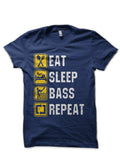 Eat Sleep Bass Repeat T-Shirt Hoodie, Sweatshirt | CoreVibeTees.com