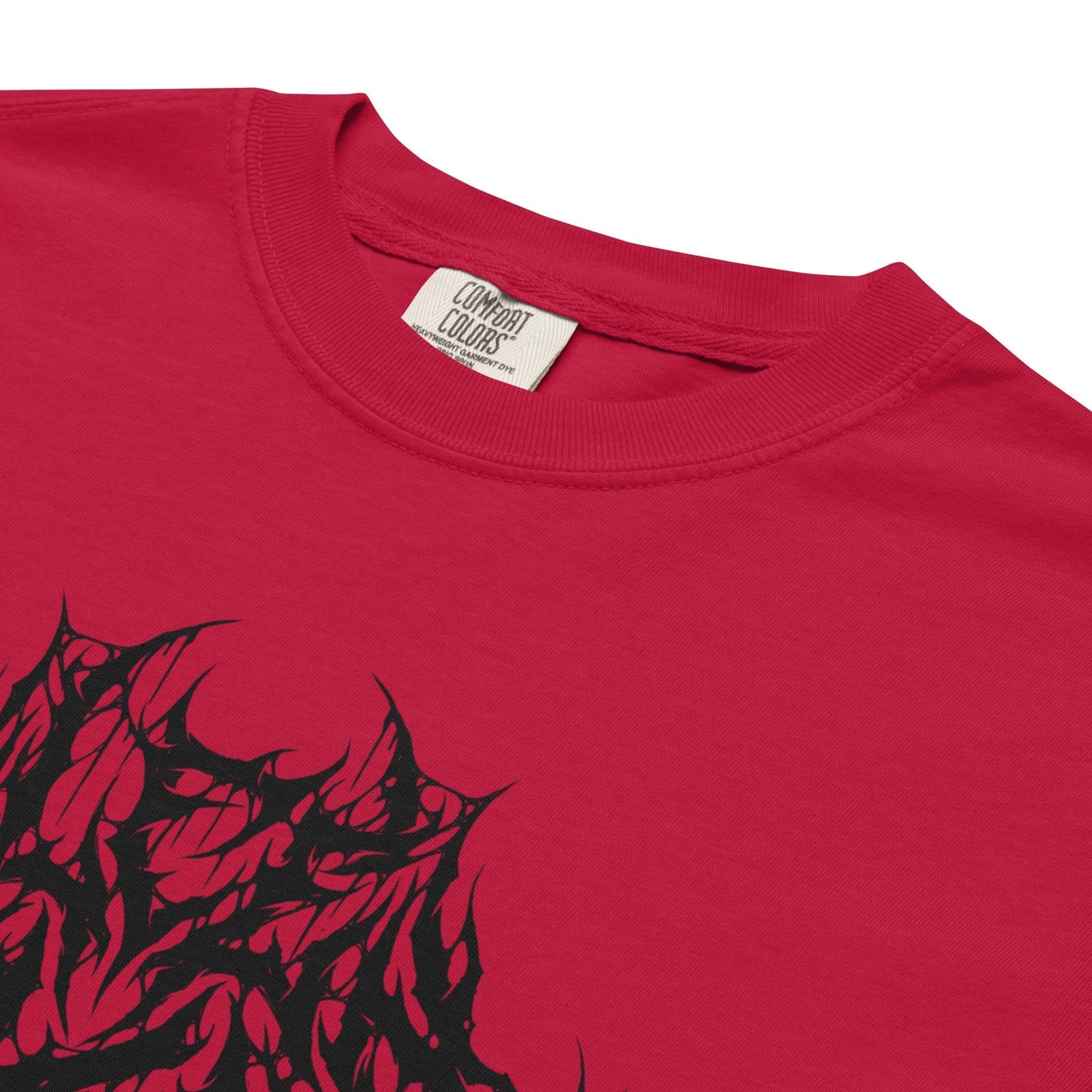 Sleep Token Fields of Elation Mineral Wash T-Shirt Hoodie, Sweatshirt | CoreVibeTees.com (Image 3)