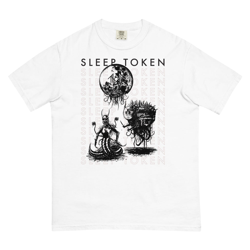 Sleep Token Take Me Back Mineral Wash T-Shirt Hoodie, Sweatshirt | CoreVibeTees.com (Image 1)