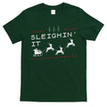 Sleighin It Ugly Christmas T-Shirt Hoodie, Sweatshirt | CoreVibeTees.com