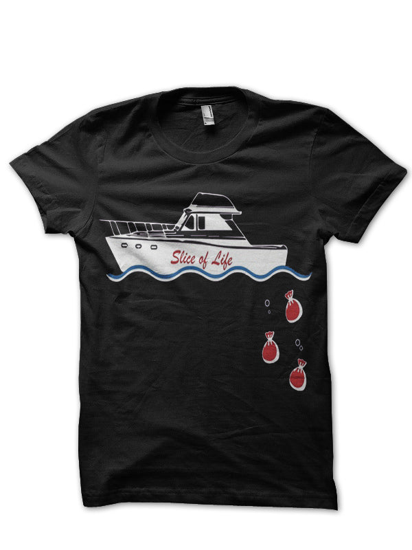 Slice Of Life Black Tee Hoodie, Sweatshirt | CoreVibeTees.com