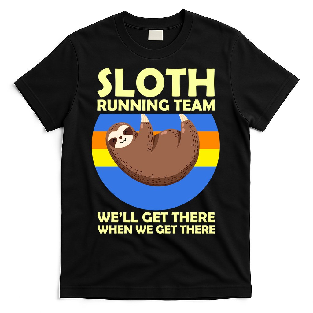 Sloth Running Team T-Shirt Hoodie, Sweatshirt | CoreVibeTees.com