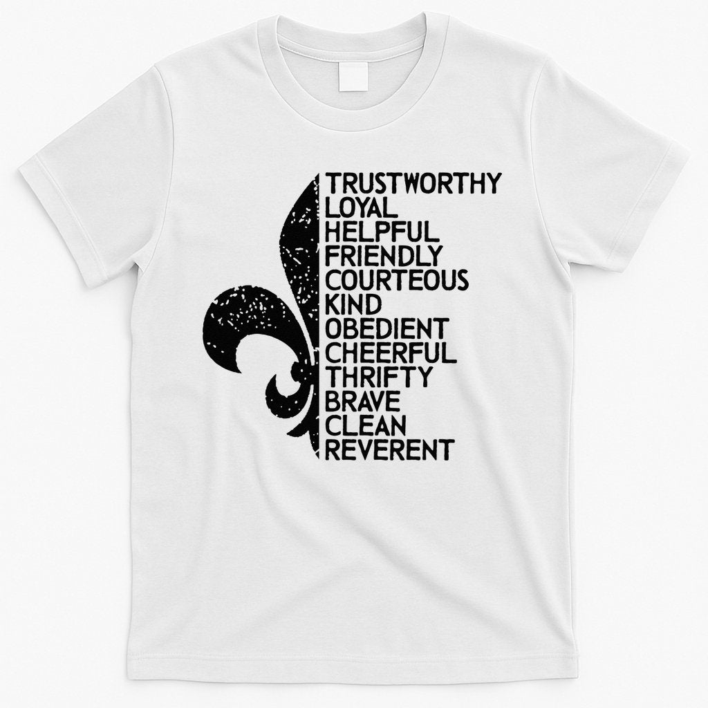 Scout Law Scouting Traits Funny Boy Summer Vacation T-Shirt Hoodie, Sweatshirt | CoreVibeTees.com