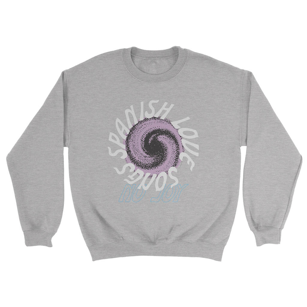 Swirl Crewneck Sweatshirt (Grey Marle) T-Shirts, Hoodie | CoreVibeTees.com (Image 1)