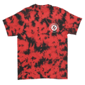 Slumberland - Red Tie Dye Tee Hoodie, Sweatshirt | CoreVibeTees.com (Image 1)