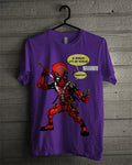 Deadpool Purple Tee (Red Available) Hoodie, Sweatshirt | CoreVibeTees.com
