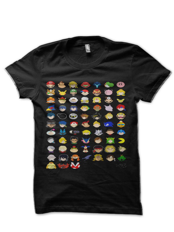 Super Smash Bros T-Shirt Style001 Hoodie, Sweatshirt | CoreVibeTees.com