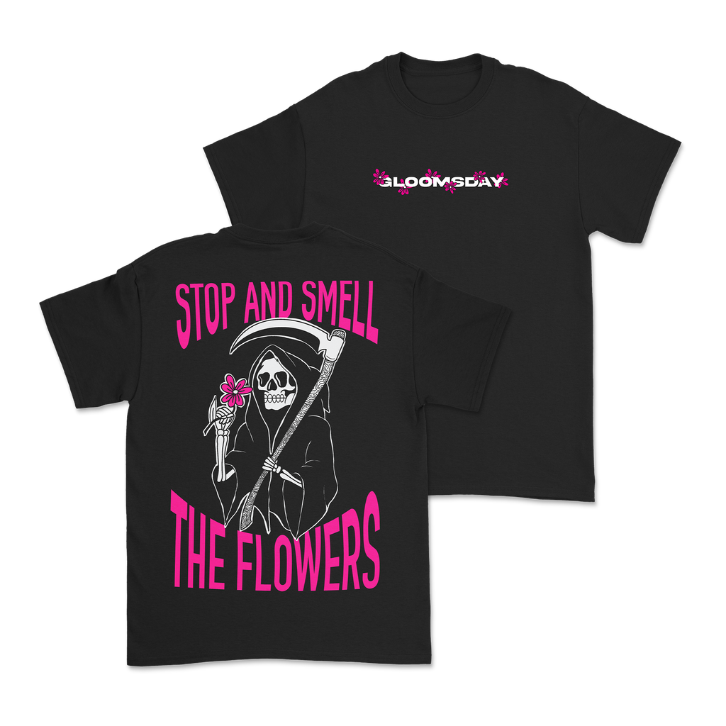 GLOOMSDAY - Smell The Flowers Shirt Hoodie, Sweatshirt | CoreVibeTees.com (Image 1)