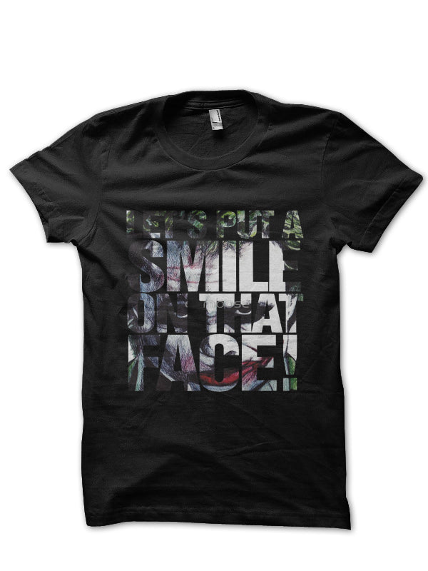 Smile Black Tee Hoodie, Sweatshirt | CoreVibeTees.com