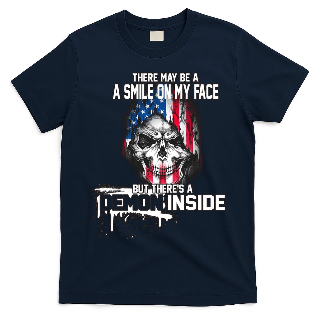 Smile On My Face Demon Inside T-Shirt Hoodie, Sweatshirt | CoreVibeTees.com