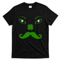 Smiling Irish Eyes Cloverleaf Mustache T-Shirt Hoodie, Sweatshirt | CoreVibeTees.com