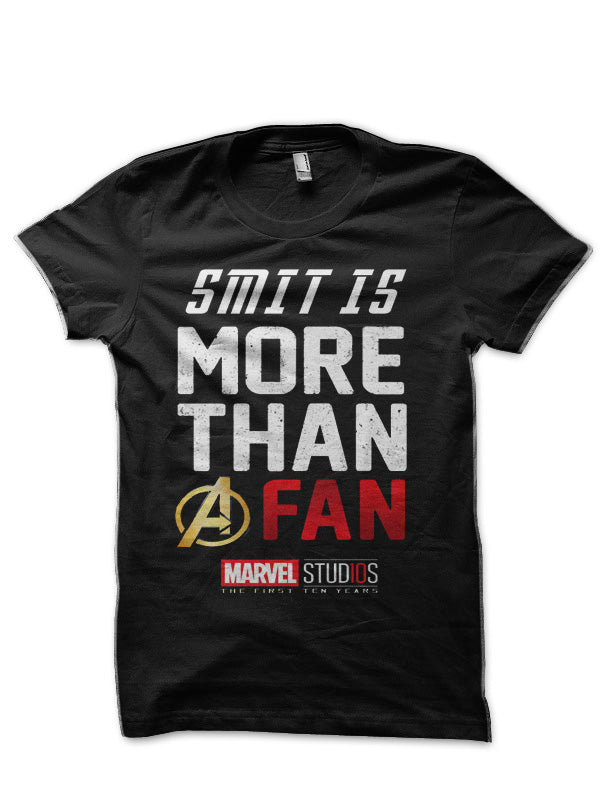 More Than A Fan Black T-Shirt Style001 Hoodie, Sweatshirt | CoreVibeTees.com