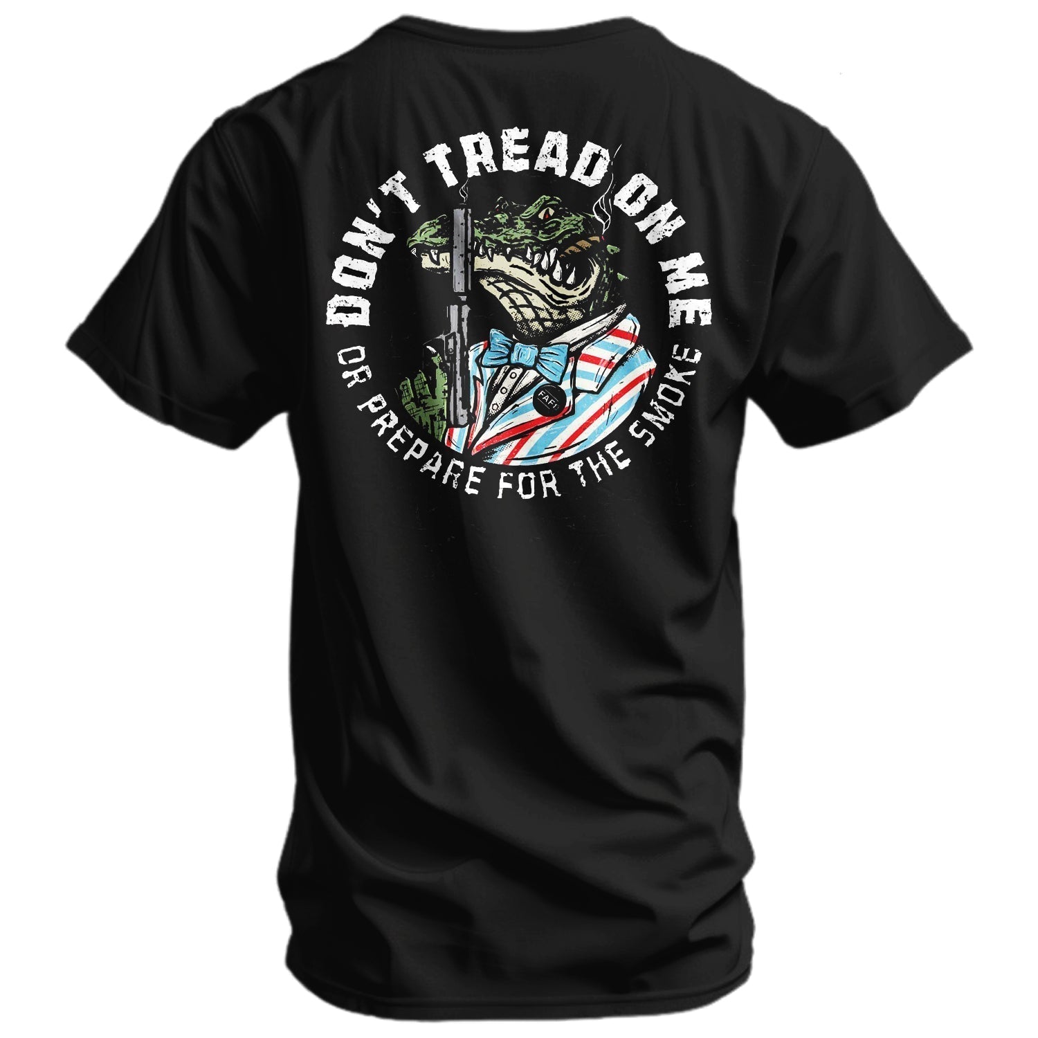 Don't Tread On Me Or Prepare For The Smoke Men's T-Shirt Hoodie, Sweatshirt | CoreVibeTees.com (Image 1)