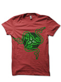 Snake Red Tee Hoodie, Sweatshirt | CoreVibeTees.com