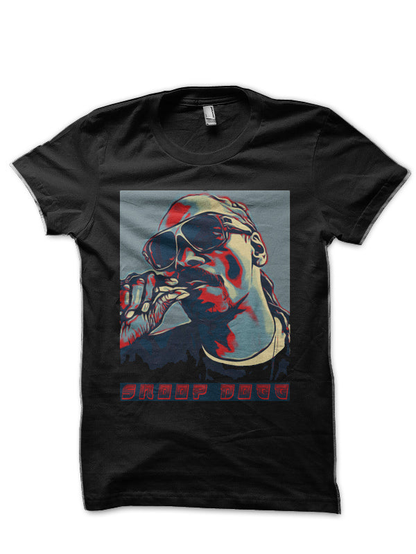 Snoop Dogg Half Sleeve Black T-Shirt Hoodie, Sweatshirt | CoreVibeTees.com