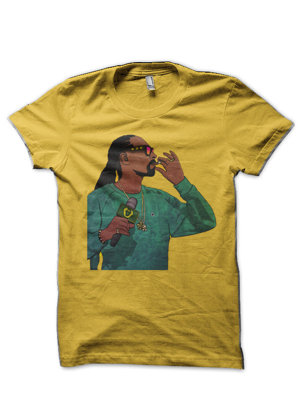 Snoop Dogg Yellow T-Shirt Hoodie, Sweatshirt | CoreVibeTees.com