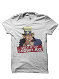 Suck It Up Snowflake White T-Shirt Hoodie, Sweatshirt | CoreVibeTees.com