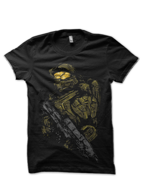 Master Chief Black T-Shirt Hoodie, Sweatshirt | CoreVibeTees.com