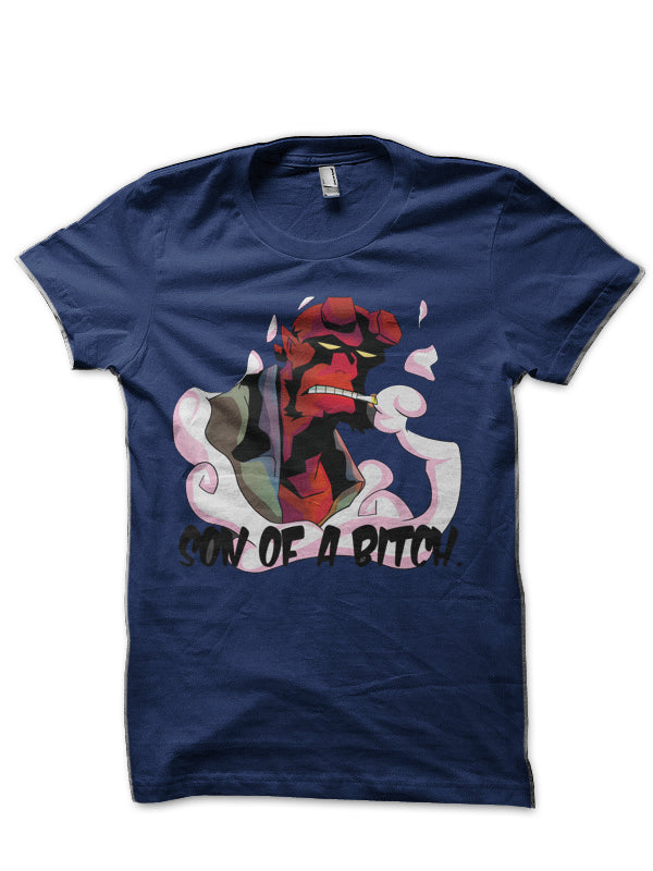 Hellboy â€Son Of A Bitchâ€ T-Shirt Hoodie, Sweatshirt | CoreVibeTees.com