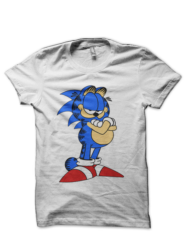 Sonic the Garfield T-Shirt Hoodie, Sweatshirt | CoreVibeTees.com