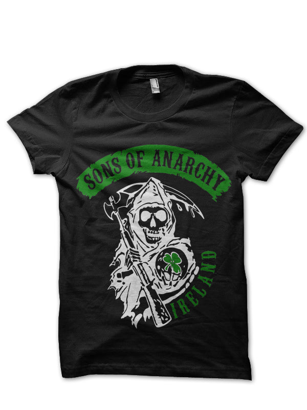Sons Of Anarchy Black T-Shirt Hoodie, Sweatshirt | CoreVibeTees.com