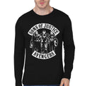 Sons Of Justice Black Full Sleeve Tee Hoodie, Sweatshirt | CoreVibeTees.com