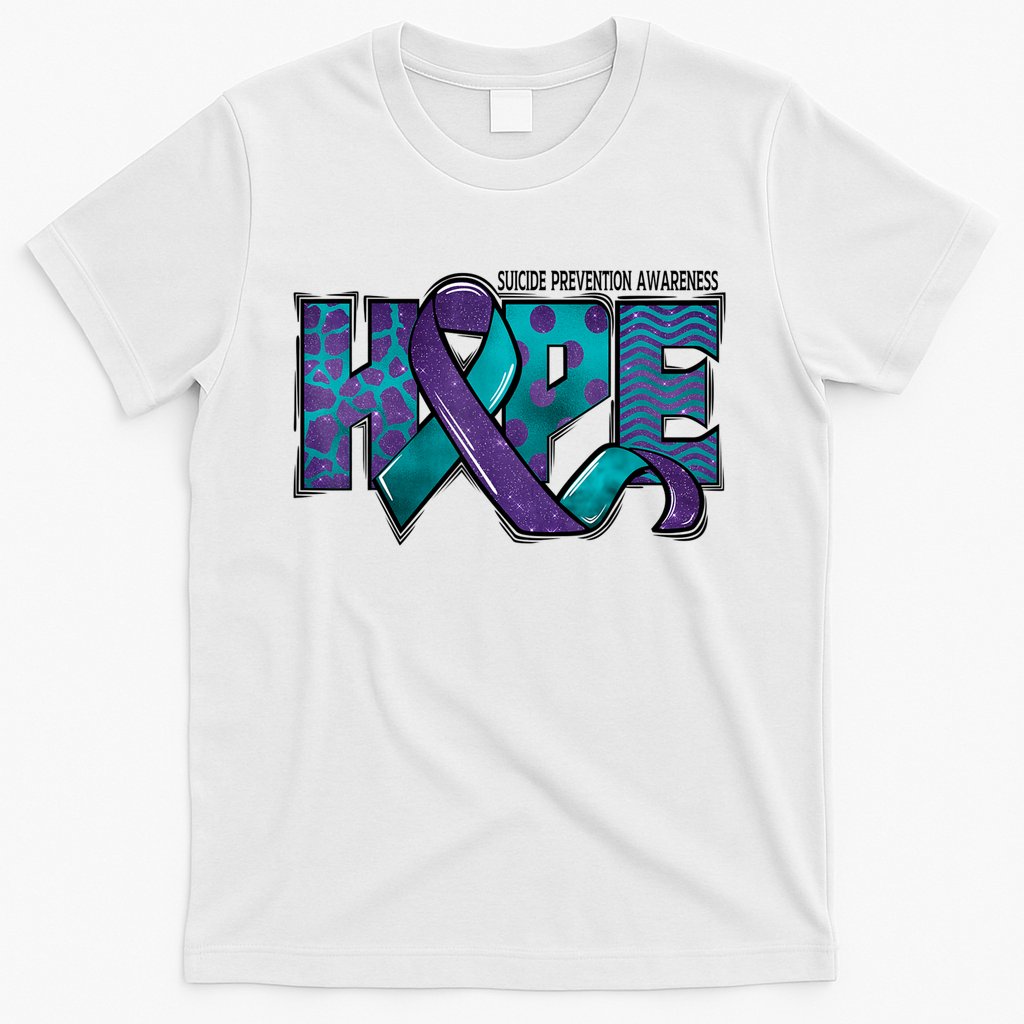 Suicide Prevention Awareness Warrior Hope Ribbon You Matter T-Shirt Hoodie, Sweatshirt | CoreVibeTees.com