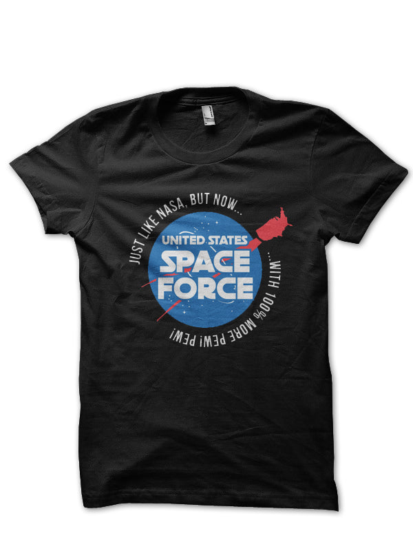 Space Force  Half Sleeve T-Shirt Hoodie, Sweatshirt | CoreVibeTees.com