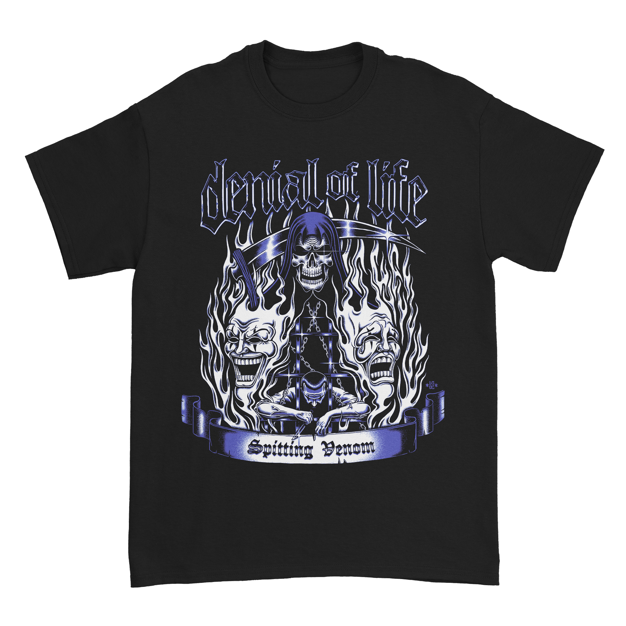 Denial of Life - Spitting Venom T-Shirt Hoodie, Sweatshirt | CoreVibeTees.com
