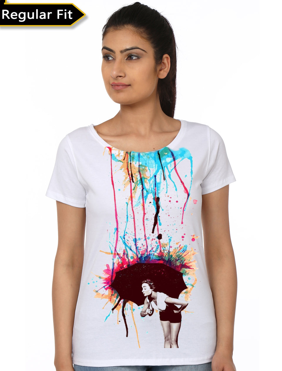 Melting Crayon Art Girls White T-Shirt Hoodie, Sweatshirt | CoreVibeTees.com