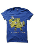 Spongebob Half Sleeve T-Shirt Style004 Hoodie, Sweatshirt | CoreVibeTees.com