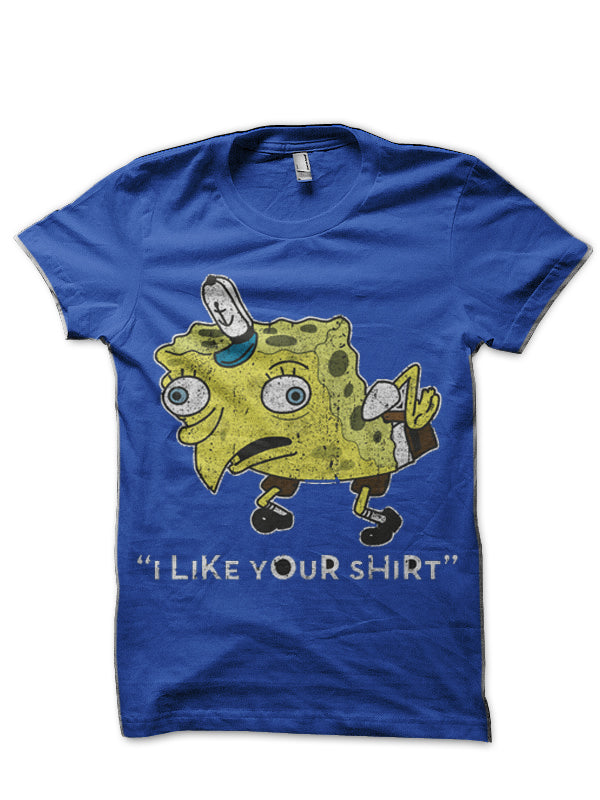 Spongebob Half Sleeve T-Shirt Style004 Hoodie, Sweatshirt | CoreVibeTees.com