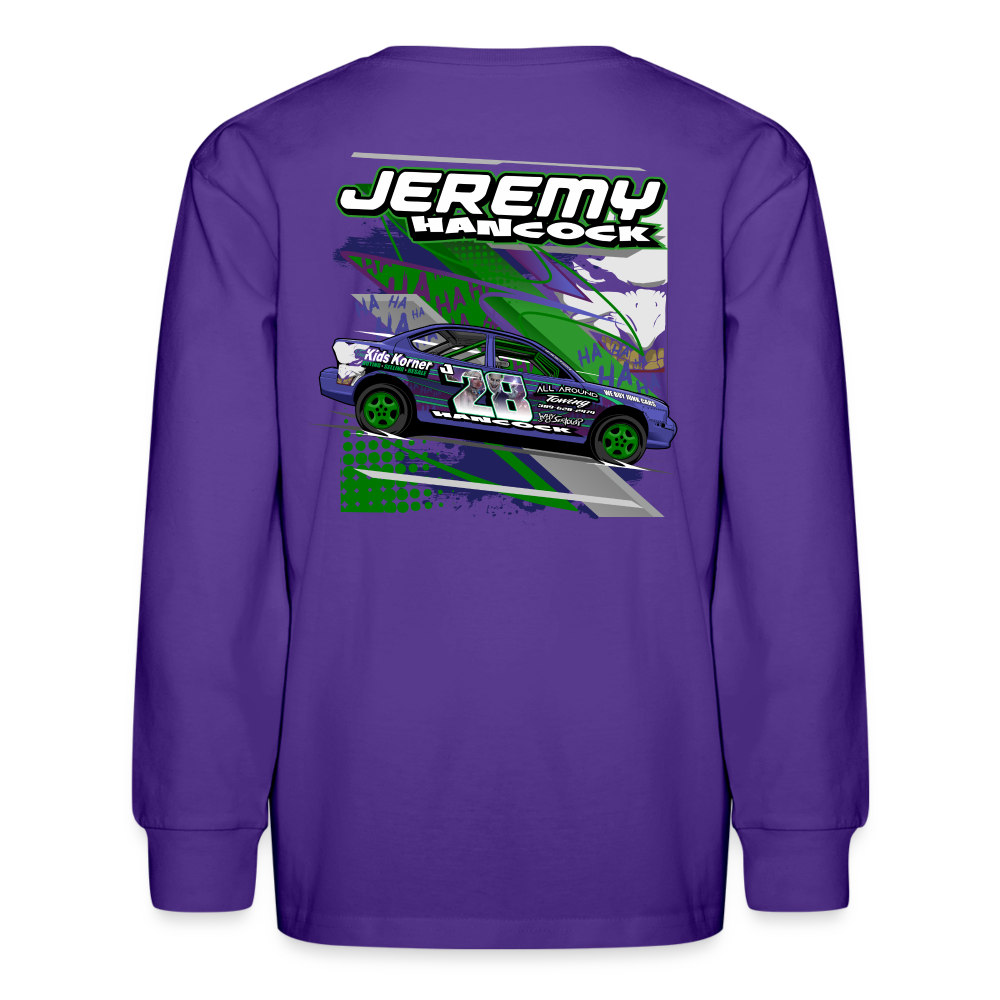 Jeremy Hancock | 2022 Design | Youth LS T-Shirt Hoodie, Sweatshirt | CoreVibeTees.com (Image 4)