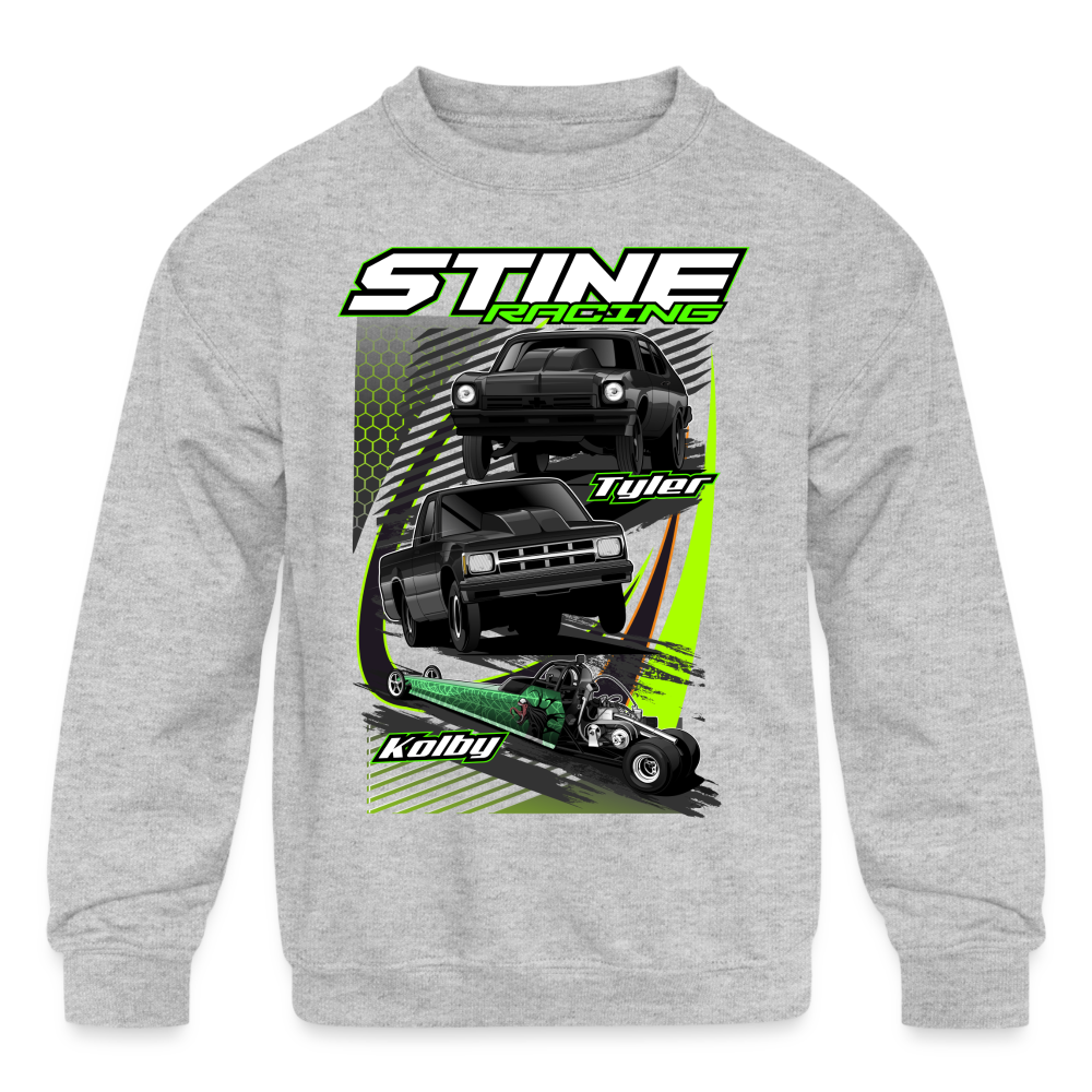 Stine Racing | 2022 | Youth Crewneck Sweatshirt T-Shirts, Hoodie | CoreVibeTees.com (Image 3)