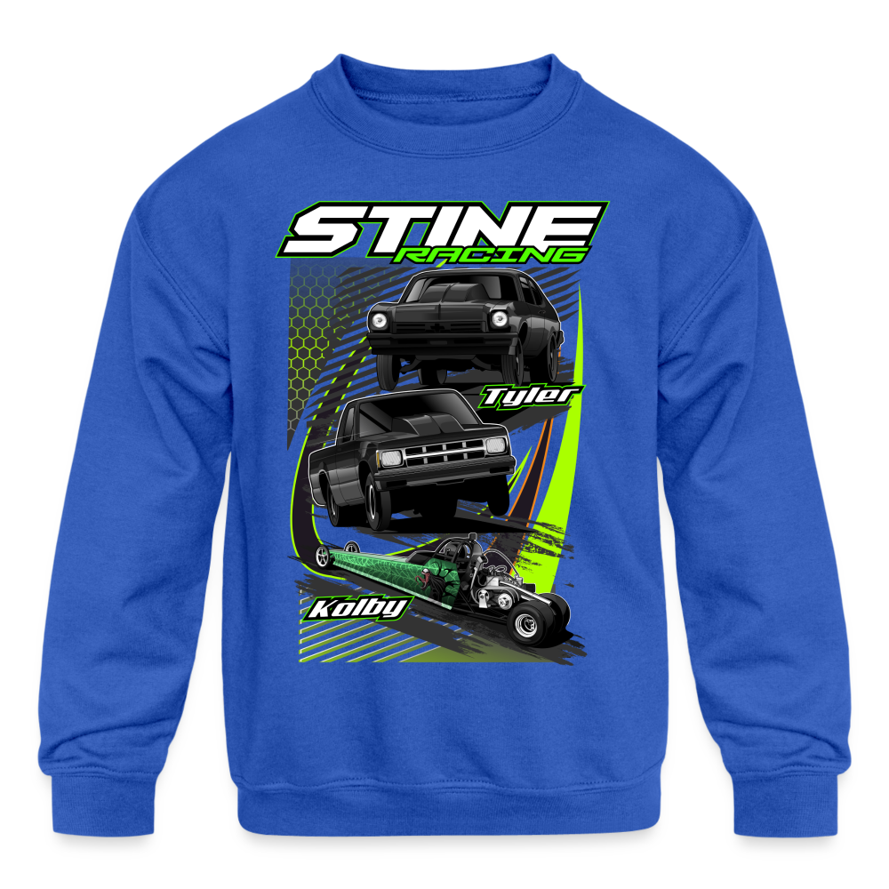 Stine Racing | 2022 | Youth Crewneck Sweatshirt T-Shirts, Hoodie | CoreVibeTees.com (Image 4)