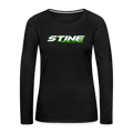 Stine Racing | 2022 | Women's LS T-Shirt Two-Sided Hoodie, Sweatshirt | CoreVibeTees.com (Image 1)