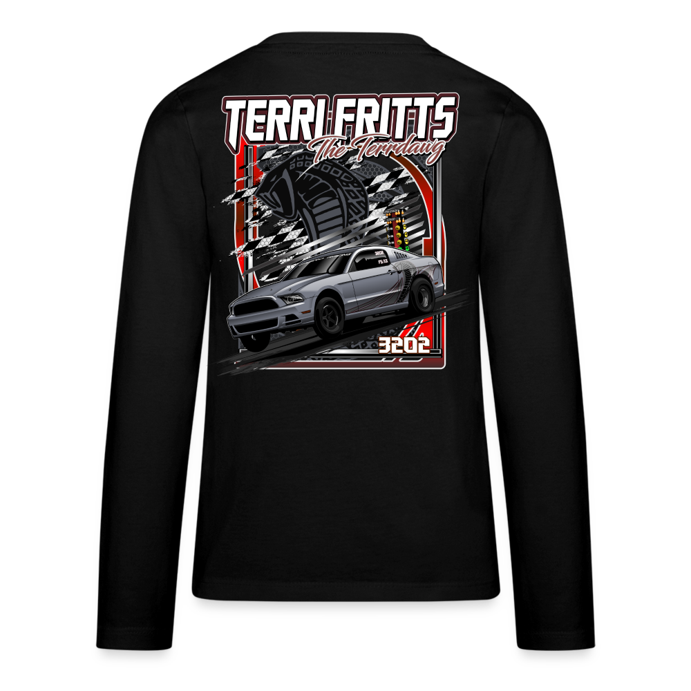 Terri Fritts | 2022 | Youth LS T-Shirt Hoodie, Sweatshirt | CoreVibeTees.com (Image 1)