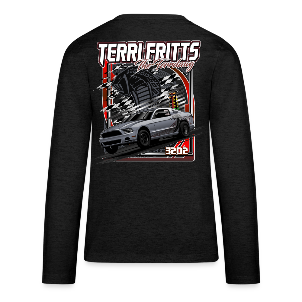 Terri Fritts | 2022 | Youth LS T-Shirt Hoodie, Sweatshirt | CoreVibeTees.com (Image 3)