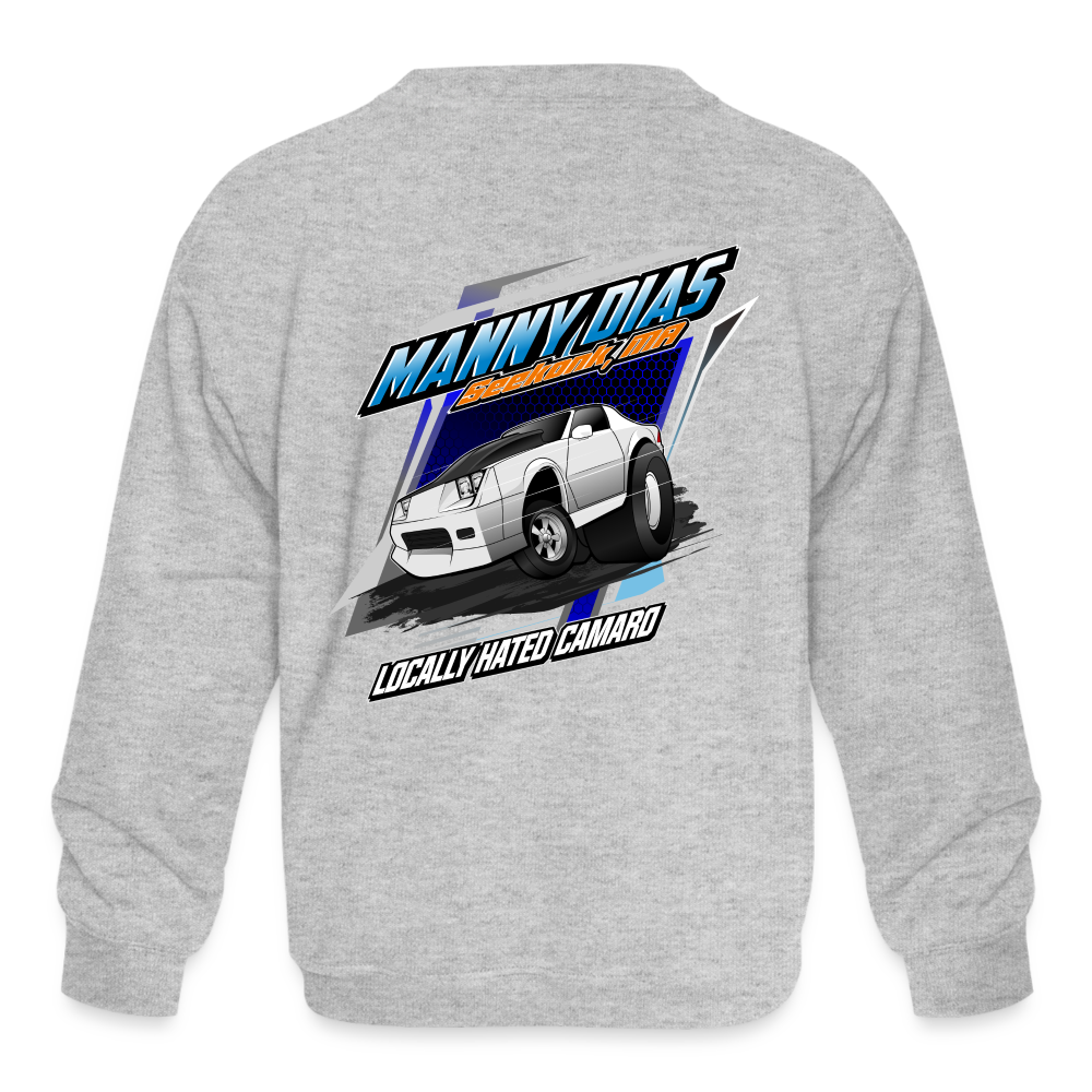 Manny Dias | 2023 | Youth Crewneck Sweatshirt T-Shirts, Hoodie | CoreVibeTees.com (Image 3)