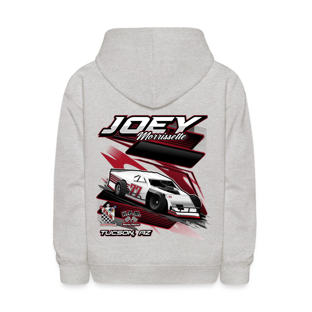 Joey Morrissette | Red 77 | 2023 | Youth Hoodie T-Shirts, Sweatshirt | CoreVibeTees.com (Image 3)