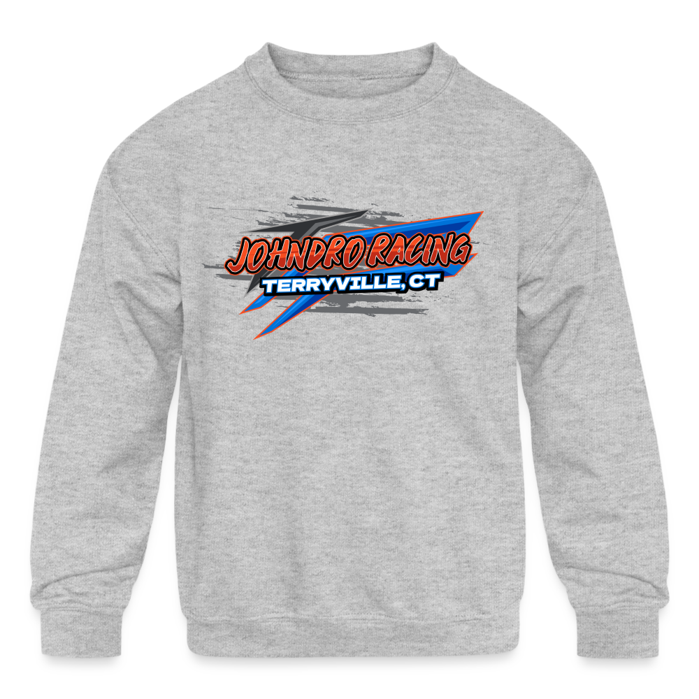 Johndro Racing | 2023 | Youth Crewneck Sweatshirt T-Shirts, Hoodie | CoreVibeTees.com (Image 4)