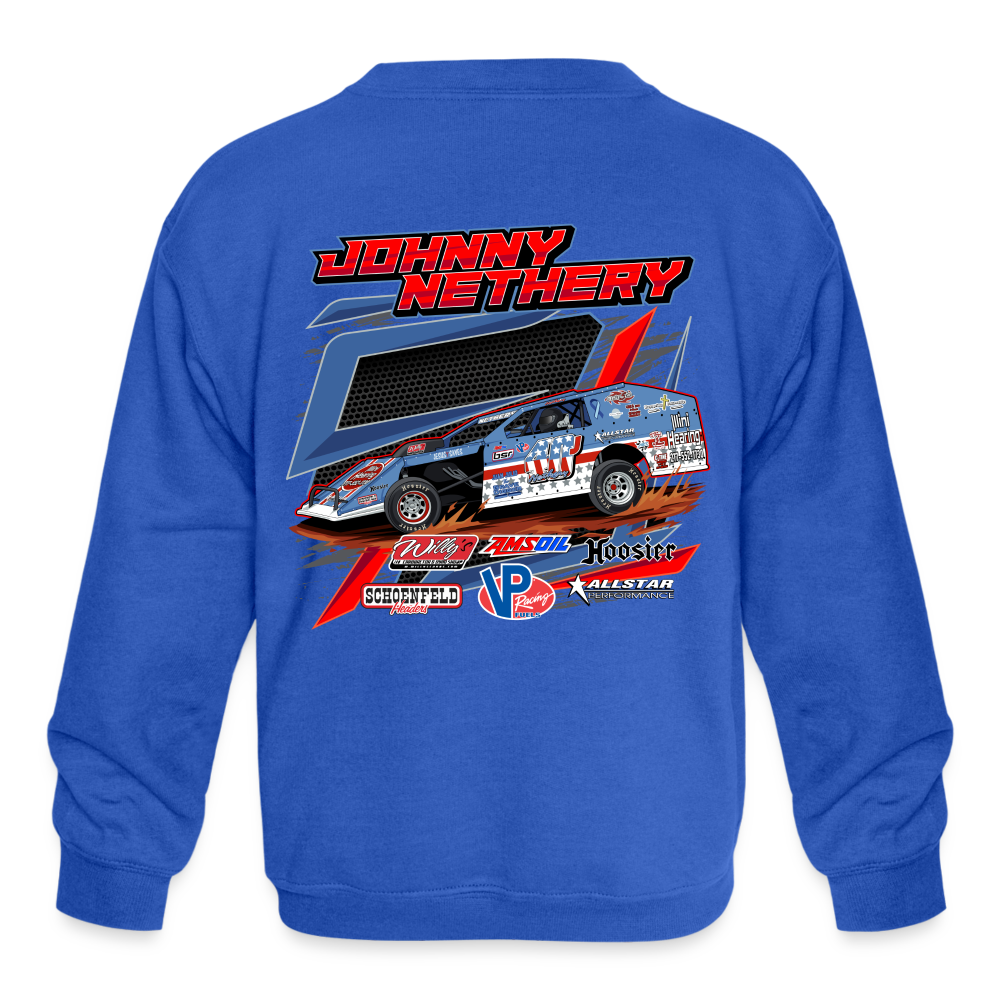 Johnny Nethery | 2023 | Youth Crewneck Sweatshirt T-Shirts, Hoodie | CoreVibeTees.com (Image 5)