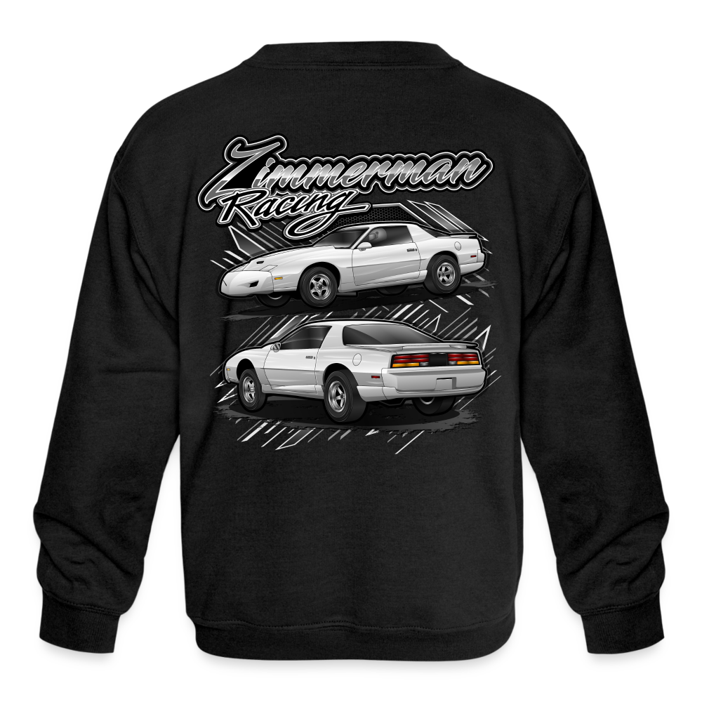 Zimmerman Racing | 2023 | Youth Crewneck Sweatshirt T-Shirts, Hoodie | CoreVibeTees.com (Image 1)
