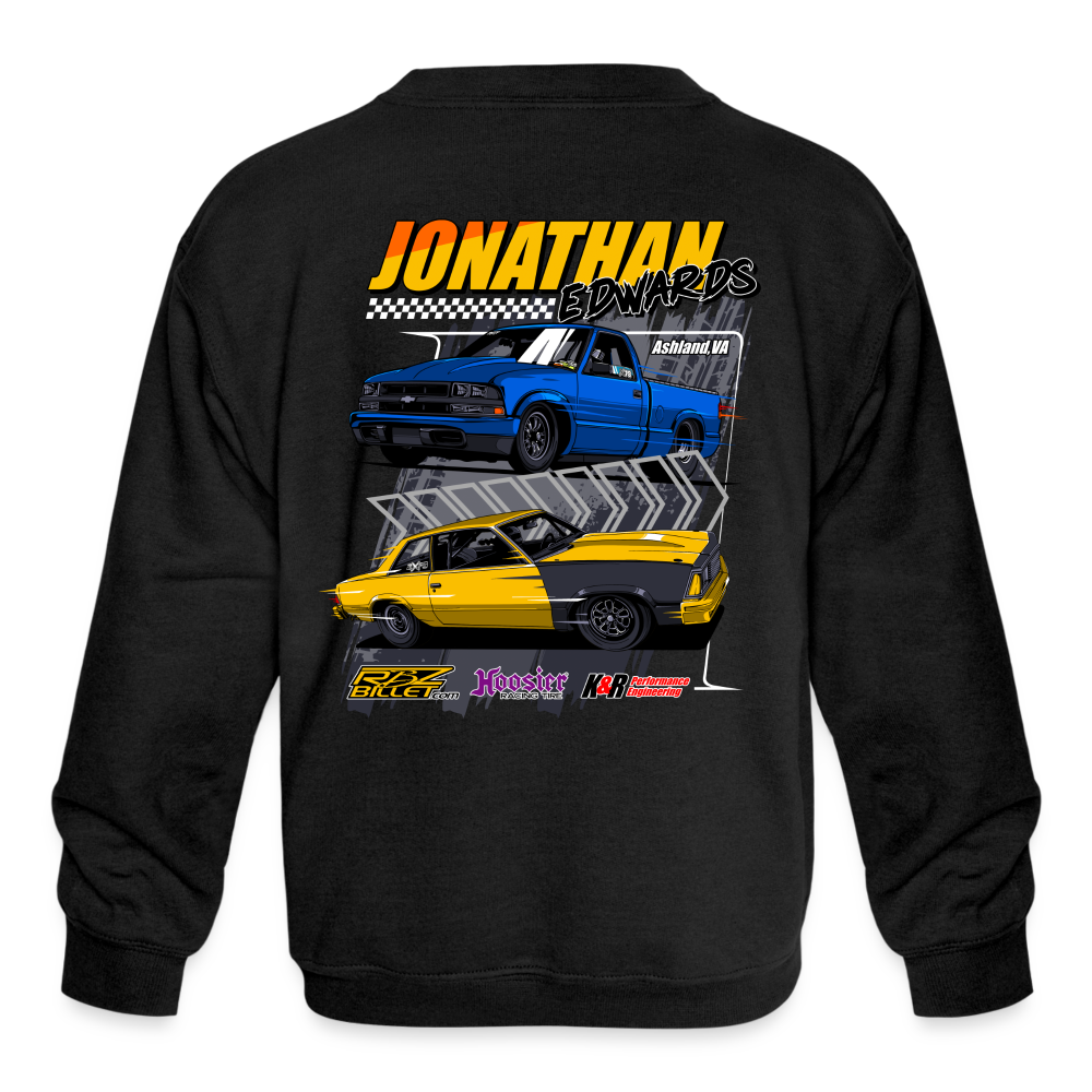 Jonathan Edwards | Youth Crewneck | Sweatshirt T-Shirts, Hoodie | CoreVibeTees.com (Image 1)