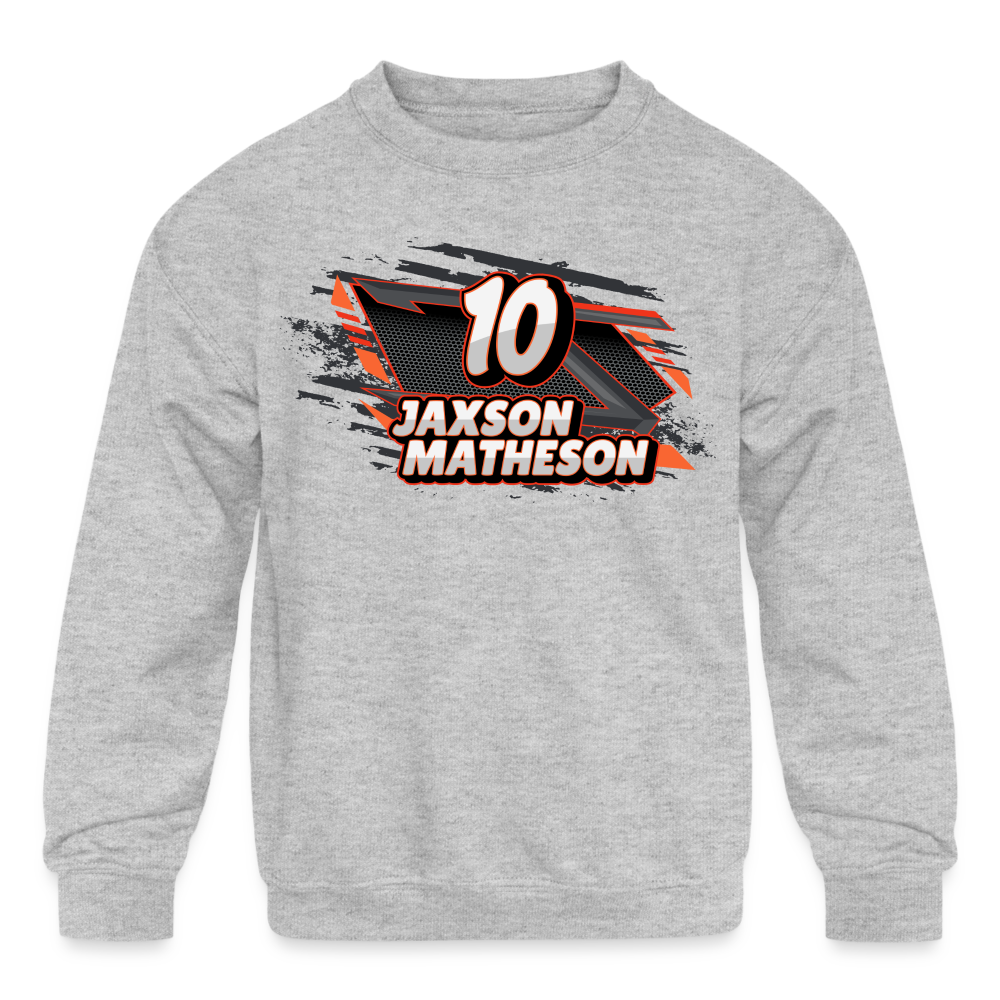 Jaxson Matheson | 2023 | Youth Crewneck | Sweatshirt T-Shirts, Hoodie | CoreVibeTees.com (Image 4)