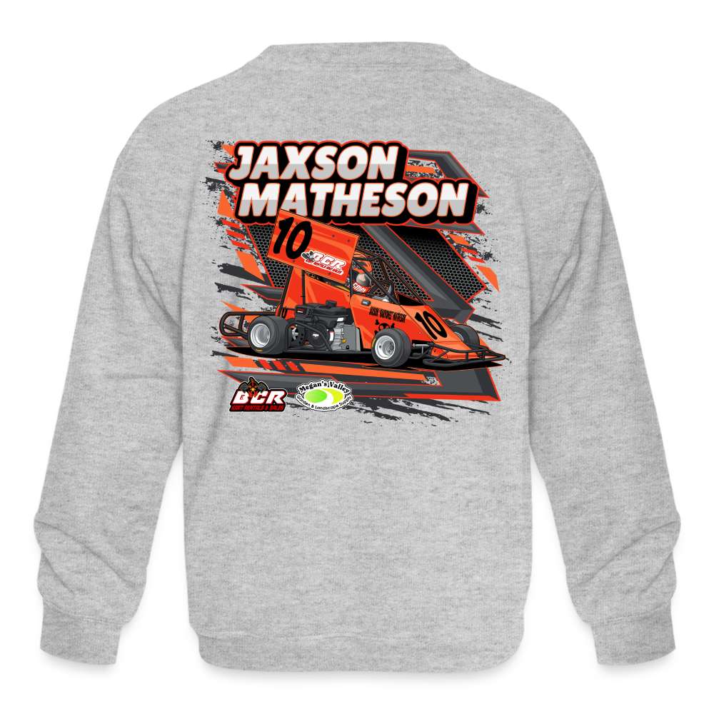 Jaxson Matheson | 2023 | Youth Crewneck | Sweatshirt T-Shirts, Hoodie | CoreVibeTees.com (Image 3)