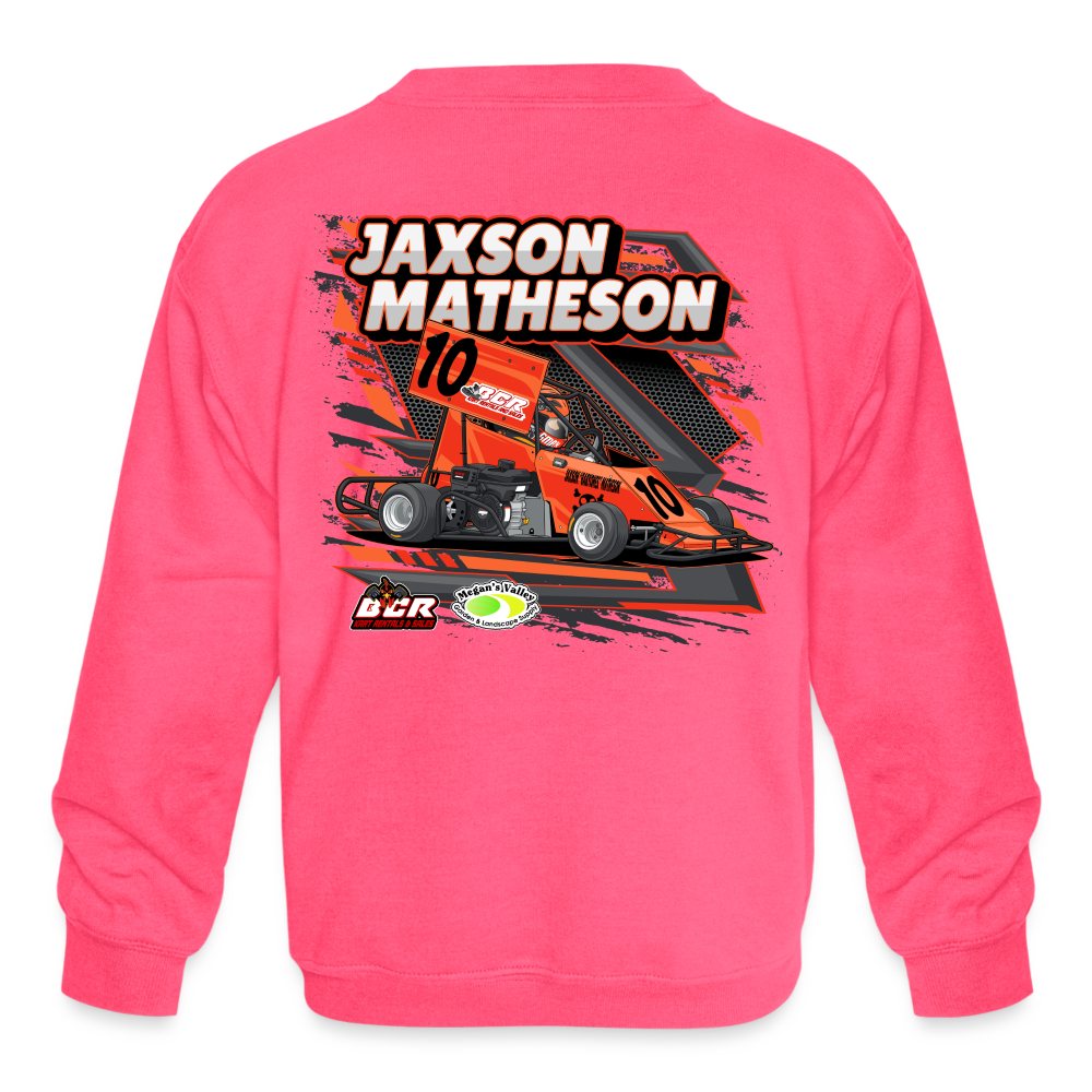 Jaxson Matheson | 2023 | Youth Crewneck | Sweatshirt T-Shirts, Hoodie | CoreVibeTees.com (Image 5)