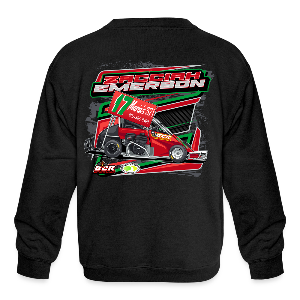 Zacciah Emerson | 2023 | Youth Crewneck Sweatshirt T-Shirts, Hoodie | CoreVibeTees.com (Image 1)
