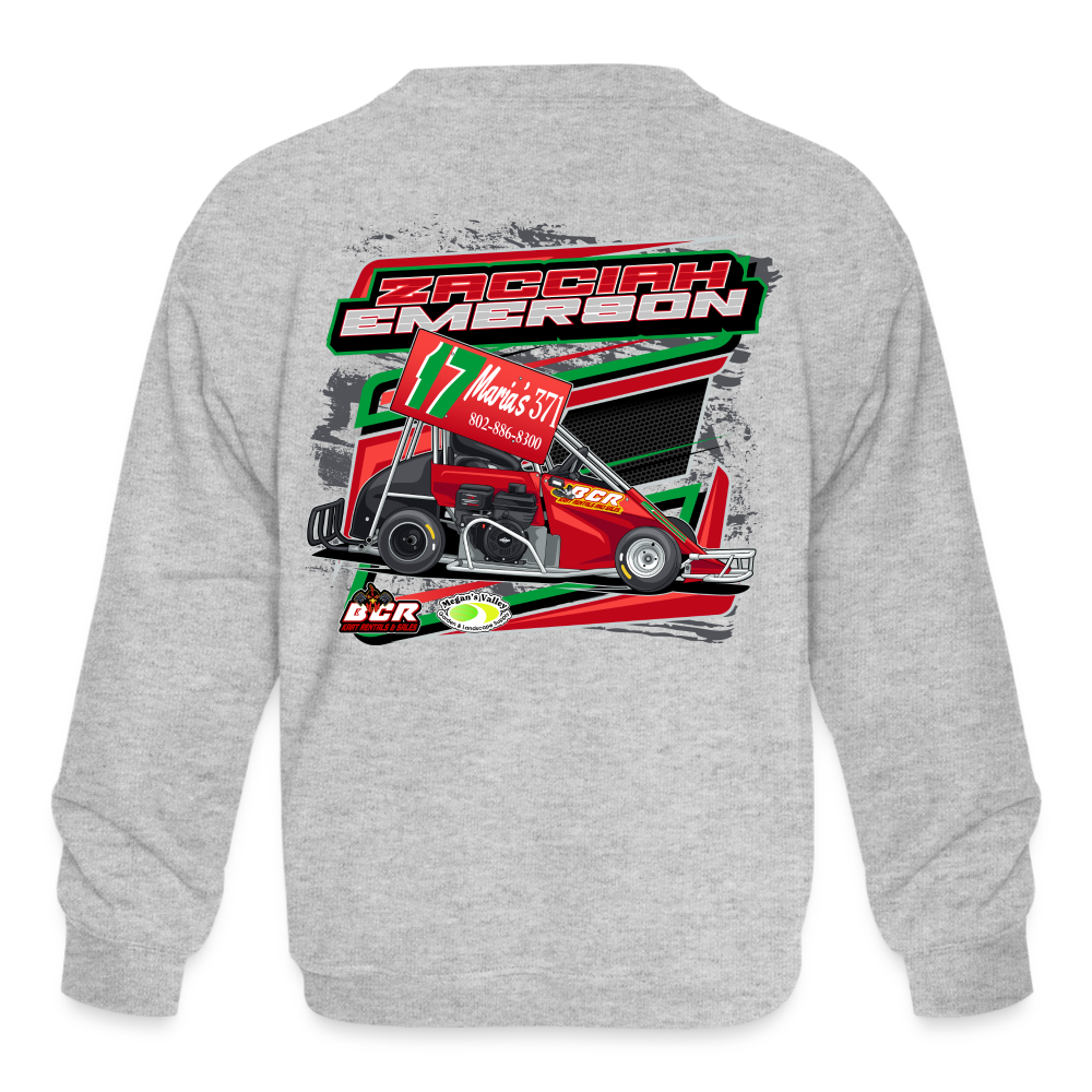 Zacciah Emerson | 2023 | Youth Crewneck Sweatshirt T-Shirts, Hoodie | CoreVibeTees.com (Image 3)