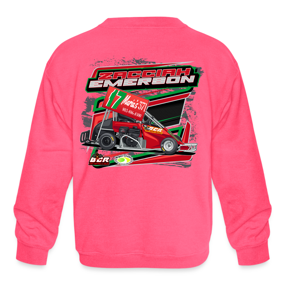 Zacciah Emerson | 2023 | Youth Crewneck Sweatshirt T-Shirts, Hoodie | CoreVibeTees.com (Image 5)